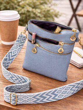 Artizanni Womens Crossbody Vegan Clutch Purse with Guitar Strap EASTER DAY DEALS